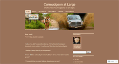 Desktop Screenshot of curmudgeon-at-large.com